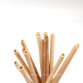 Food Grade Reusable Recycle Natural Biodegradable Bamboo Straw Peeled For Drinking Juice